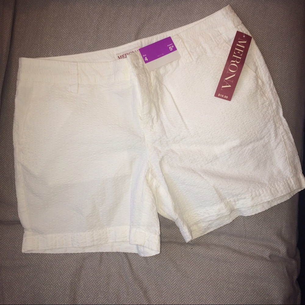 Merona White Shorts Size 4